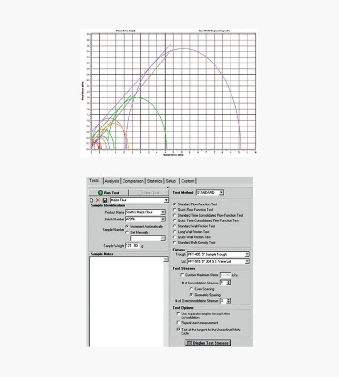 Powder Flow Software powder-flow-pro